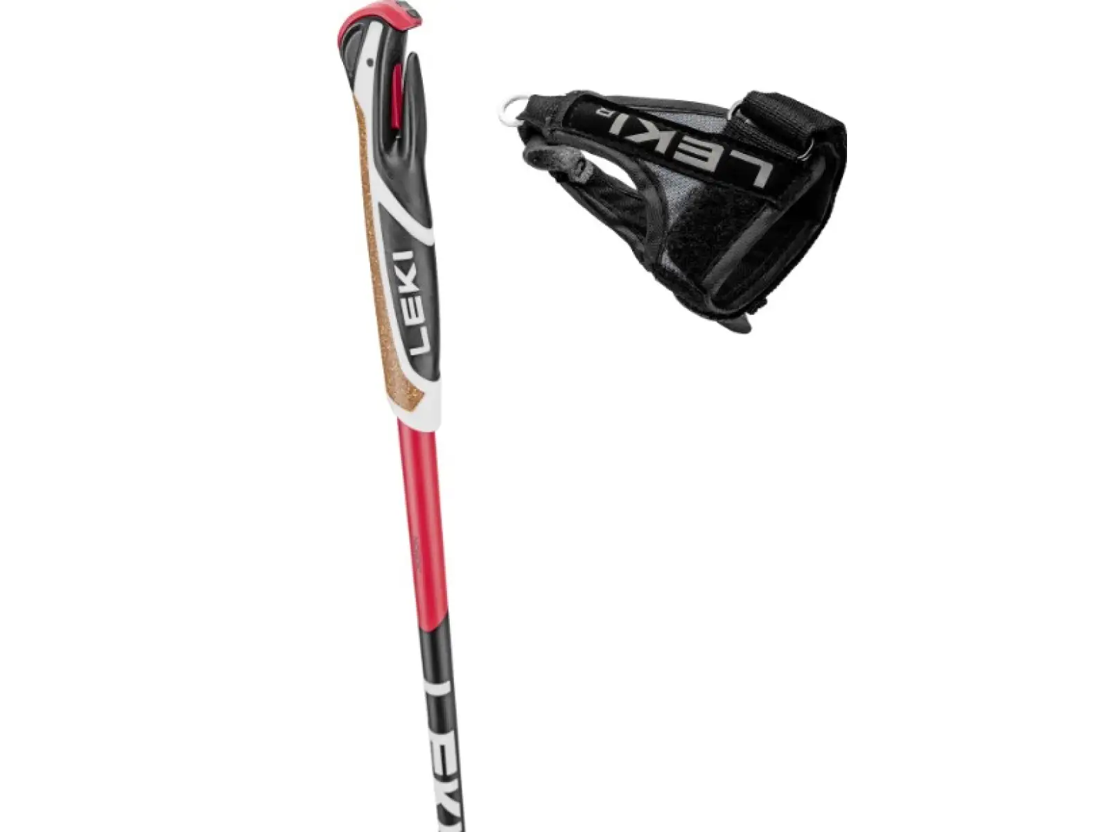 Leki CC 450 běžecké hole black-cherryred-white