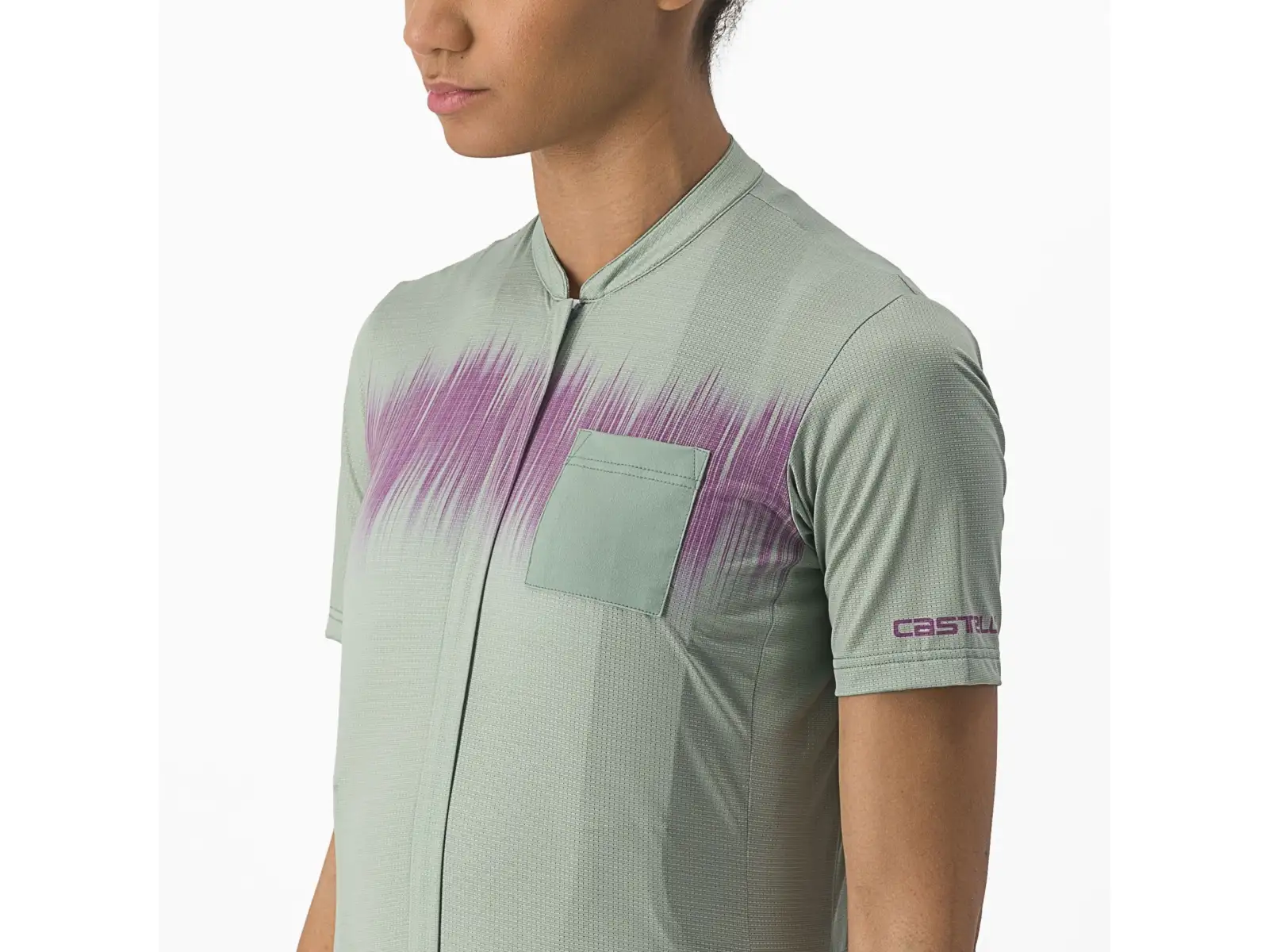 Castelli Unlimited Sentiero 2 dámský dres krátký rukáv Defender Green
