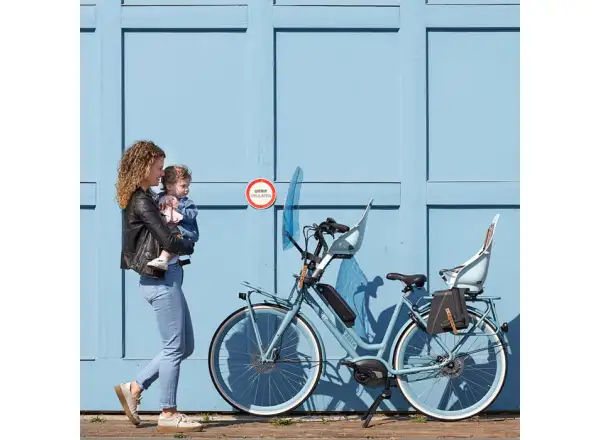 Urban Iki dětská sedačka přední s adaptérem Aotake Light Blue/Shinju White