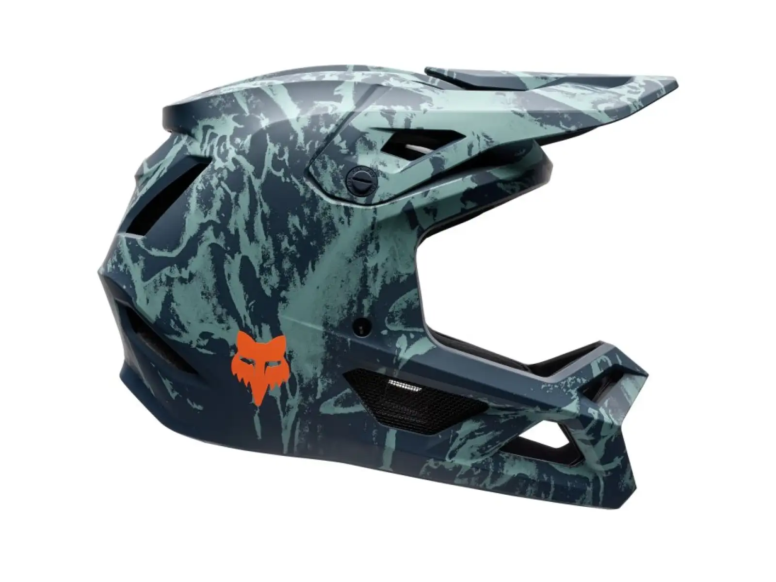 Fox Rampage Image Print dětská přilba Arctic Blue