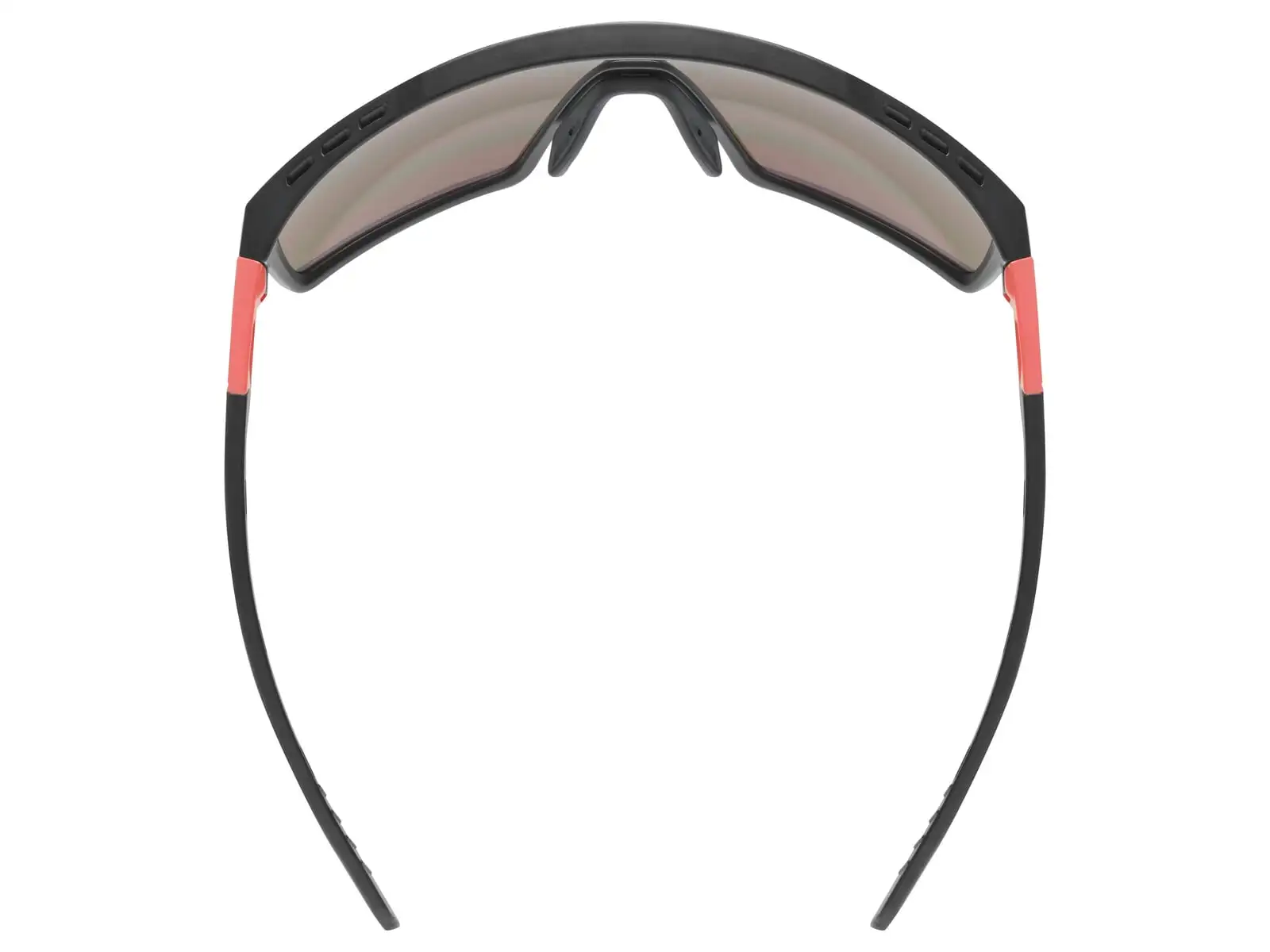 Uvex MTN Perform cyklistické brýle Black Red M/Mirror Red