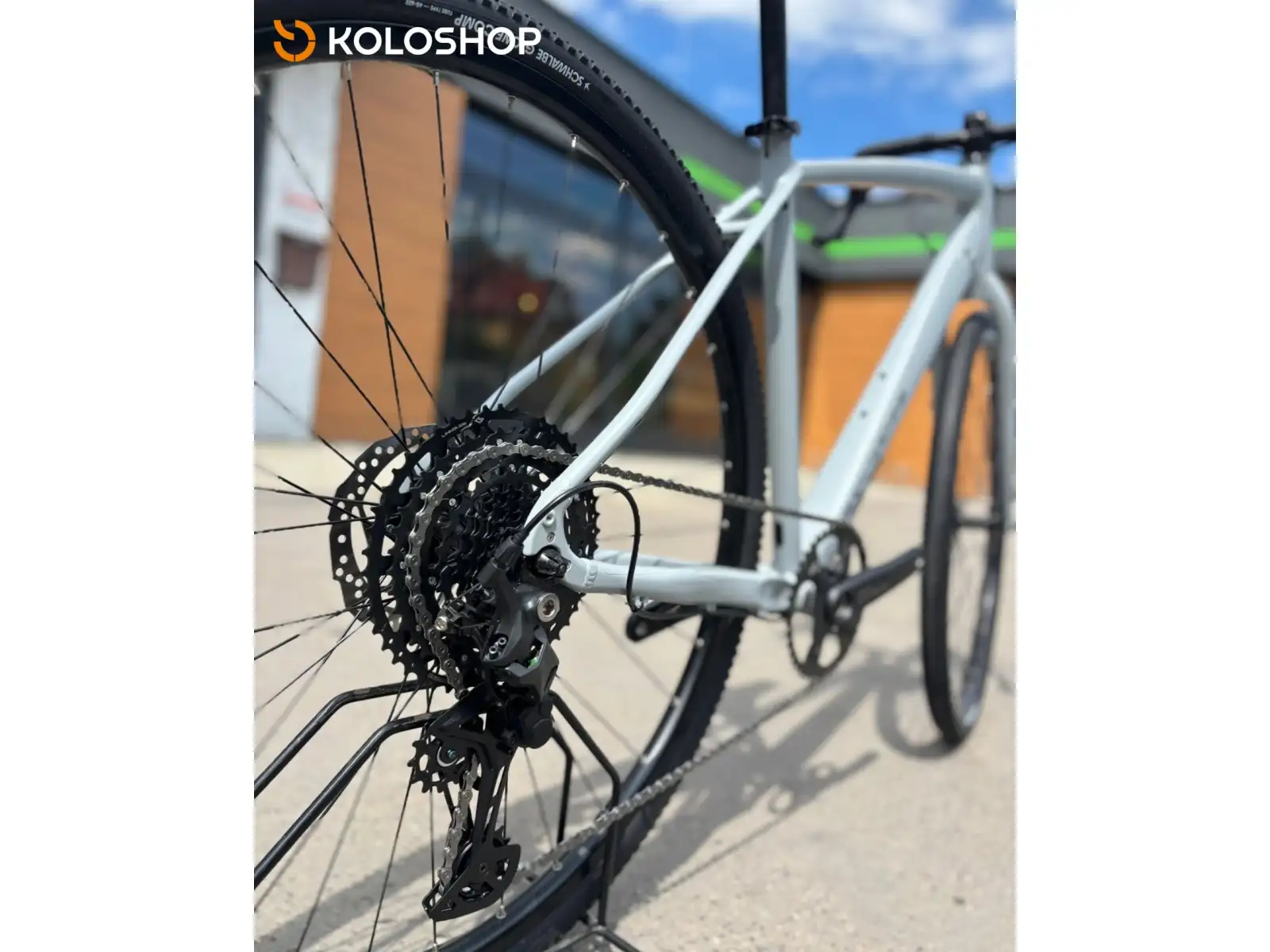 Rock Machine Lukk 50 gravel kolo Matte Limerock Grey