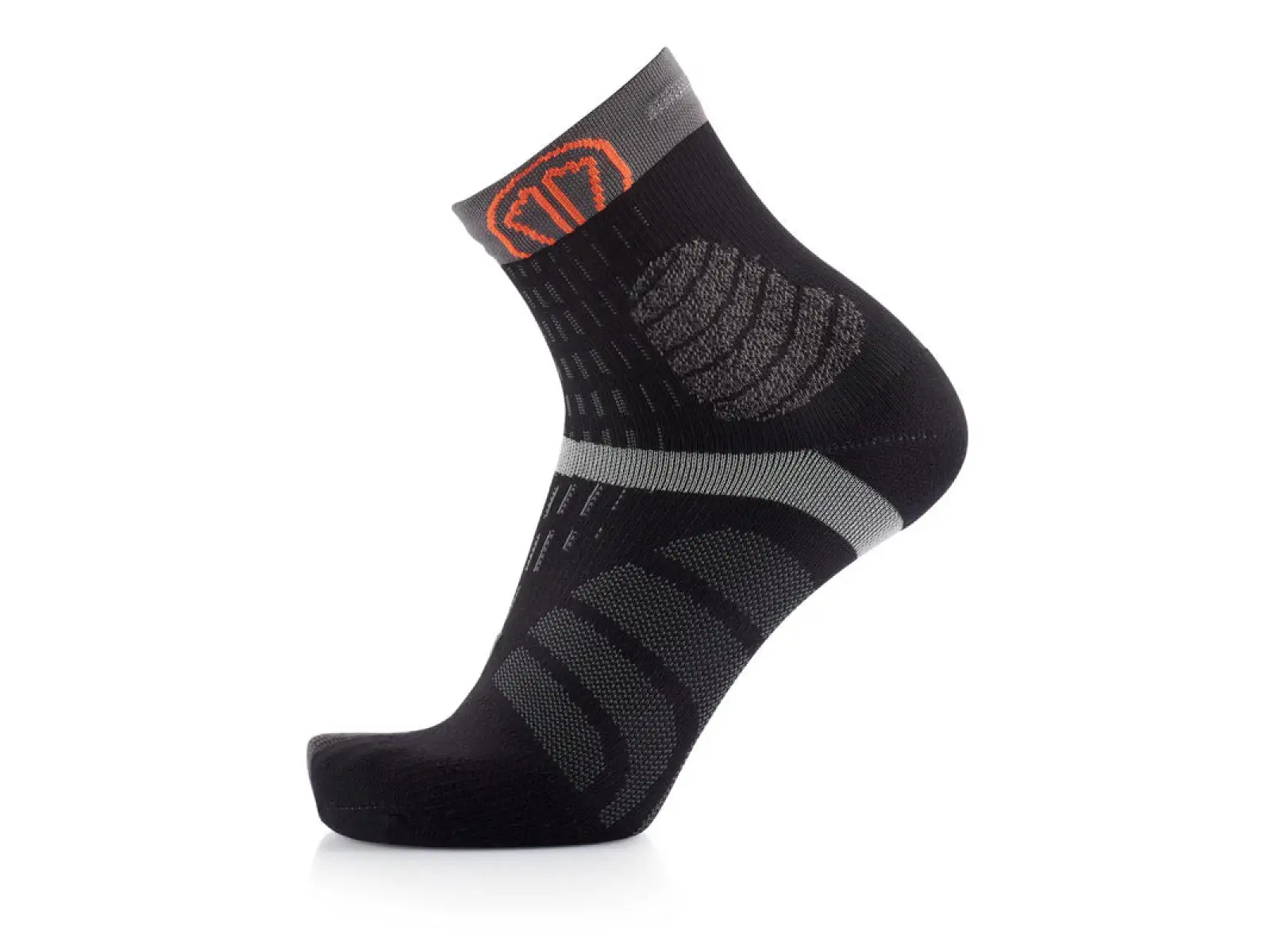 Sidas T-Free Trail běžecké ponožky Black/Grey