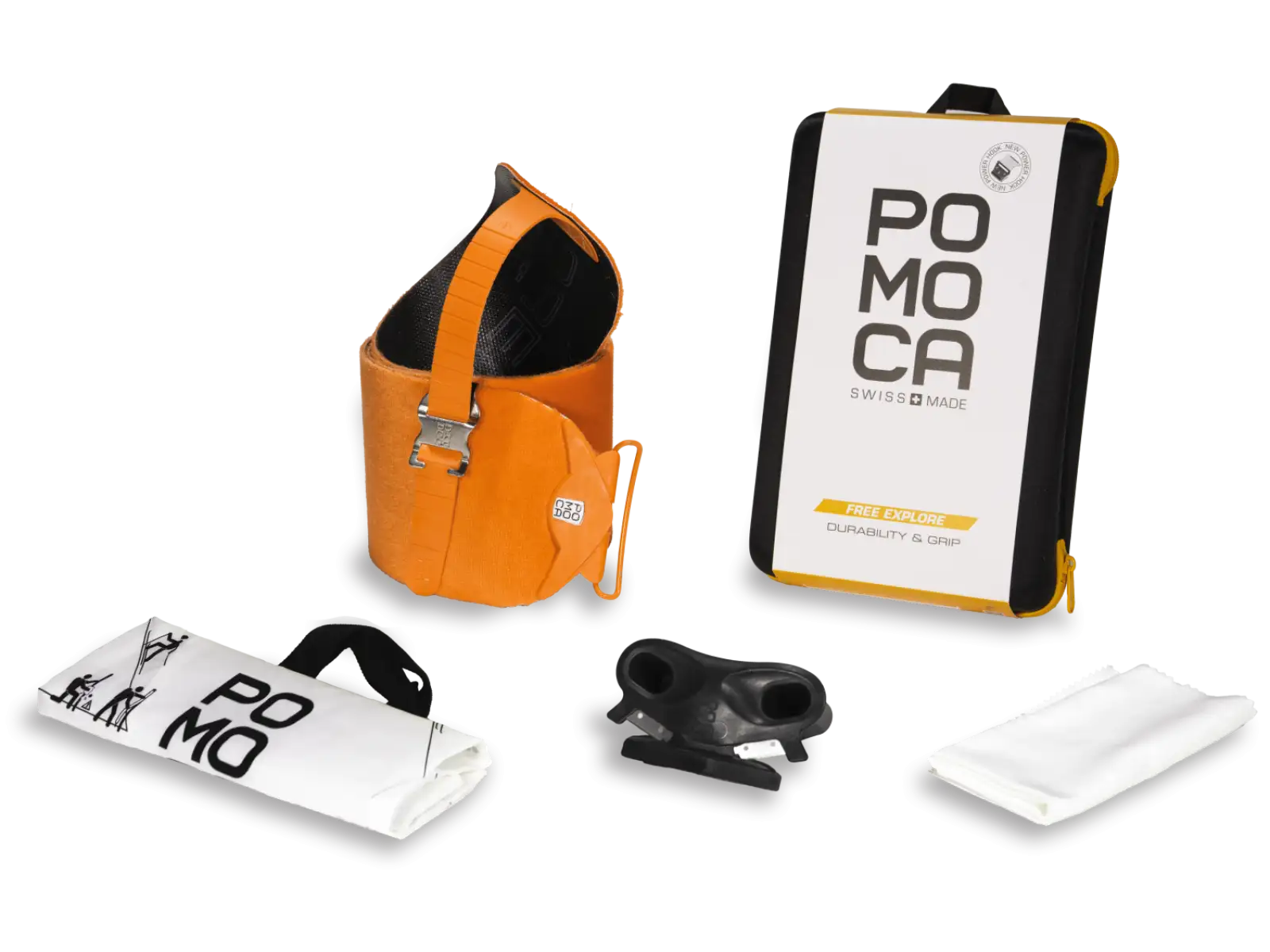 Pomoca Free Explore Ready2climb kompletní set stoupacích pásů 140mm