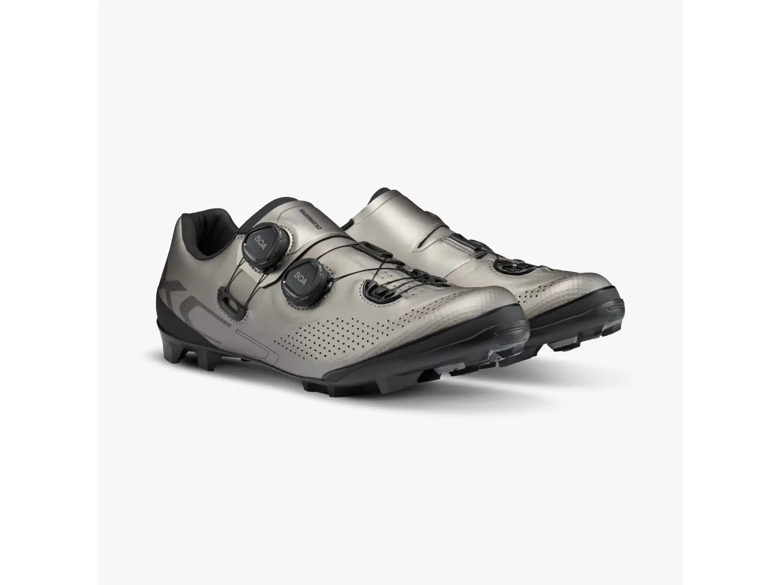 Shimano SH-XC702 pánské MTB tretry stříbrná
