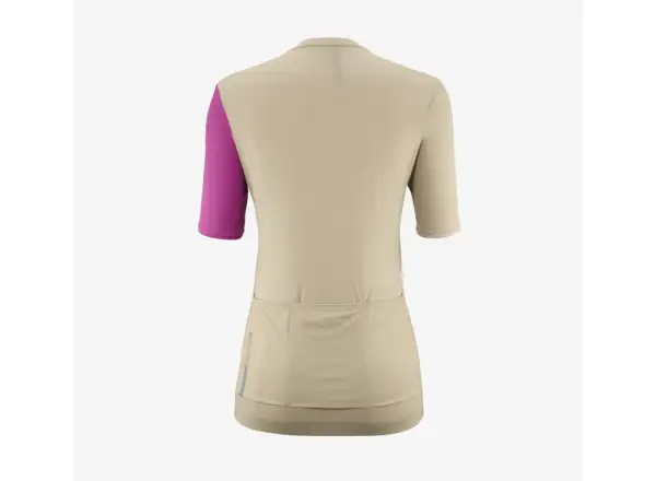Mavic Essential dámský dres krátký rukáv White Pepper/Fuchsia