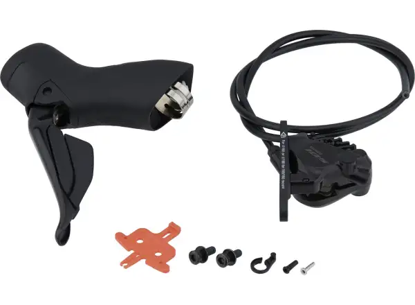 Shimano 105 Di2 BR-R7170 + ST-R7170 kotoučová brzda zadní (pravá), J-kit, polymer