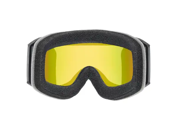 Uvex Blast CV lyžařské brýle black matt/rainbow - yellow