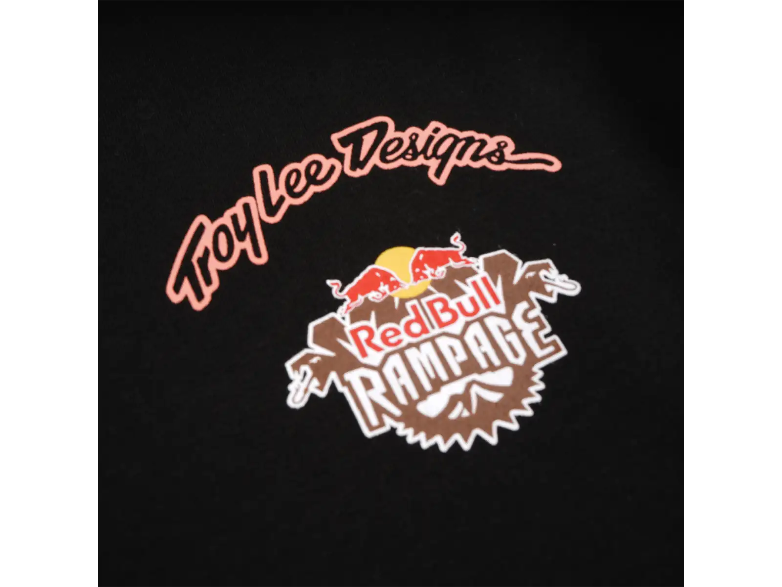 Troy Lee Designs x Red Bull Rampage Valley of Gods pánské triko krátký rukáv Black