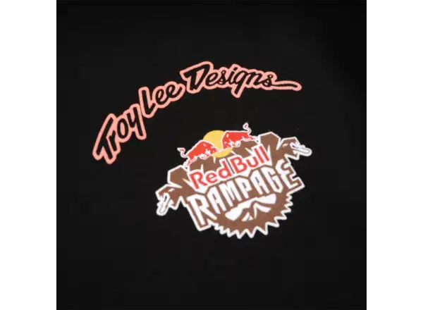 Troy Lee Designs x Red Bull Rampage Valley of Gods pánské triko krátký rukáv Black