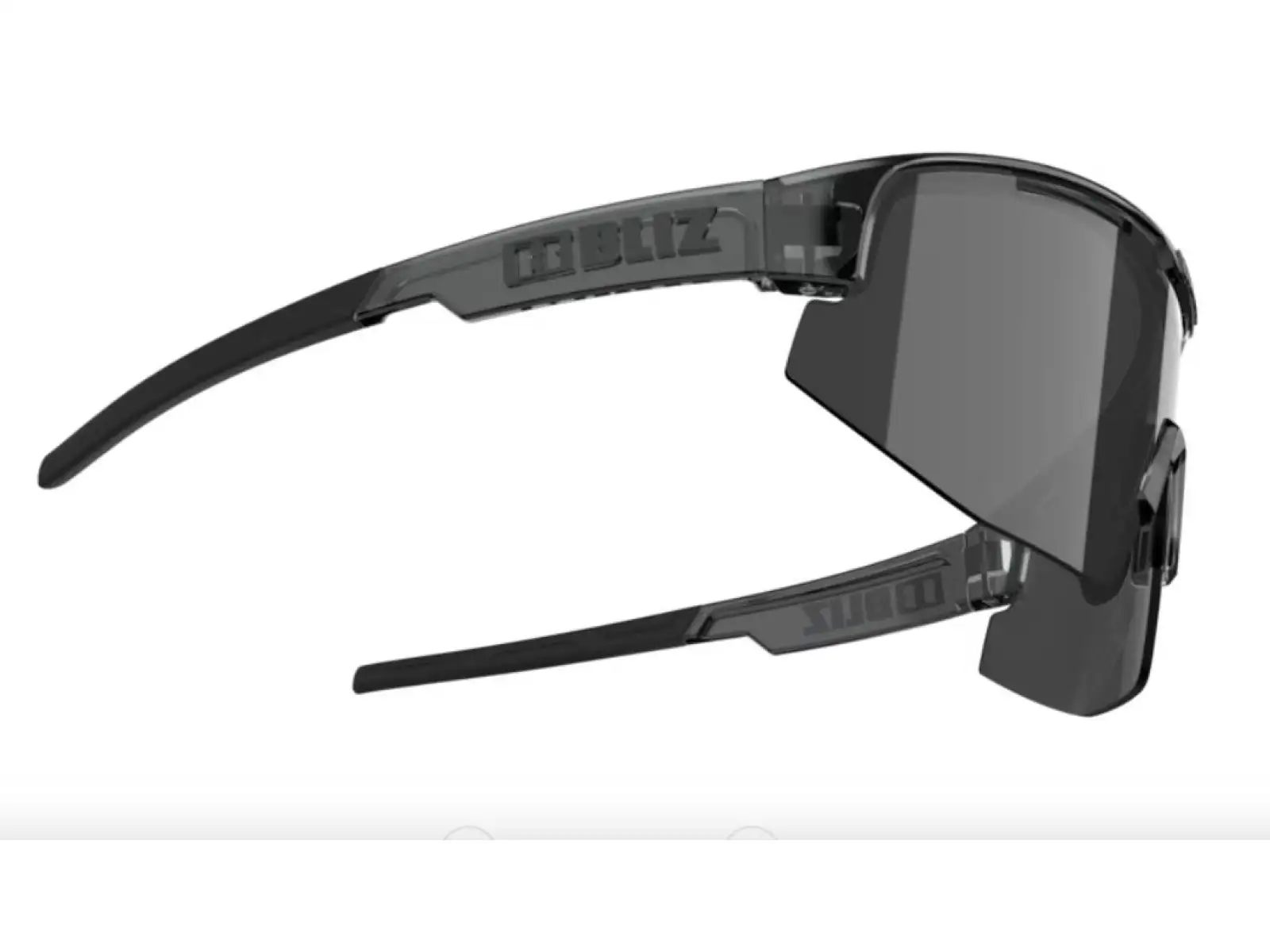 Bliz Matrix brýle Crystal Black/Smoke Silver