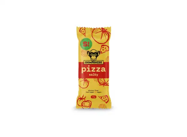 Chimpanzee Salty Bar energetická tyčinka Pizza 50g