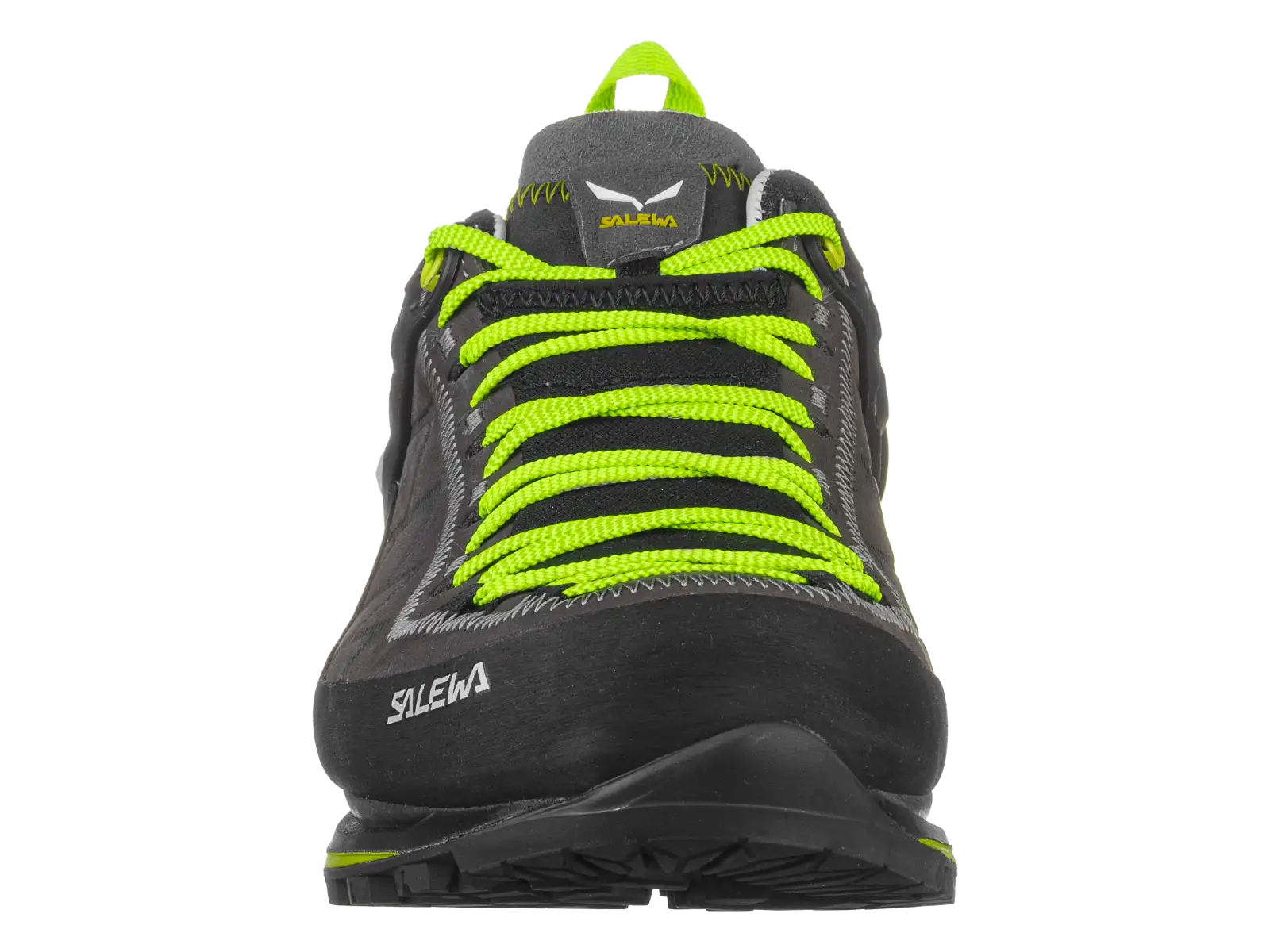 Salewa Mountain Trainer 2 Leather pánské boty Smoked/Fluo Green