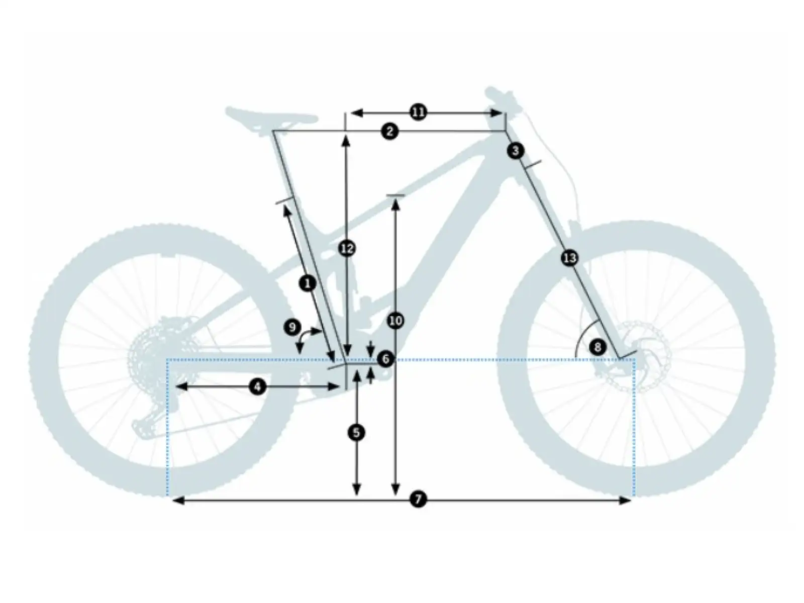 Orbea Wild M20 horské elektrokolo Halo Silver/Tanzanite Carbon
