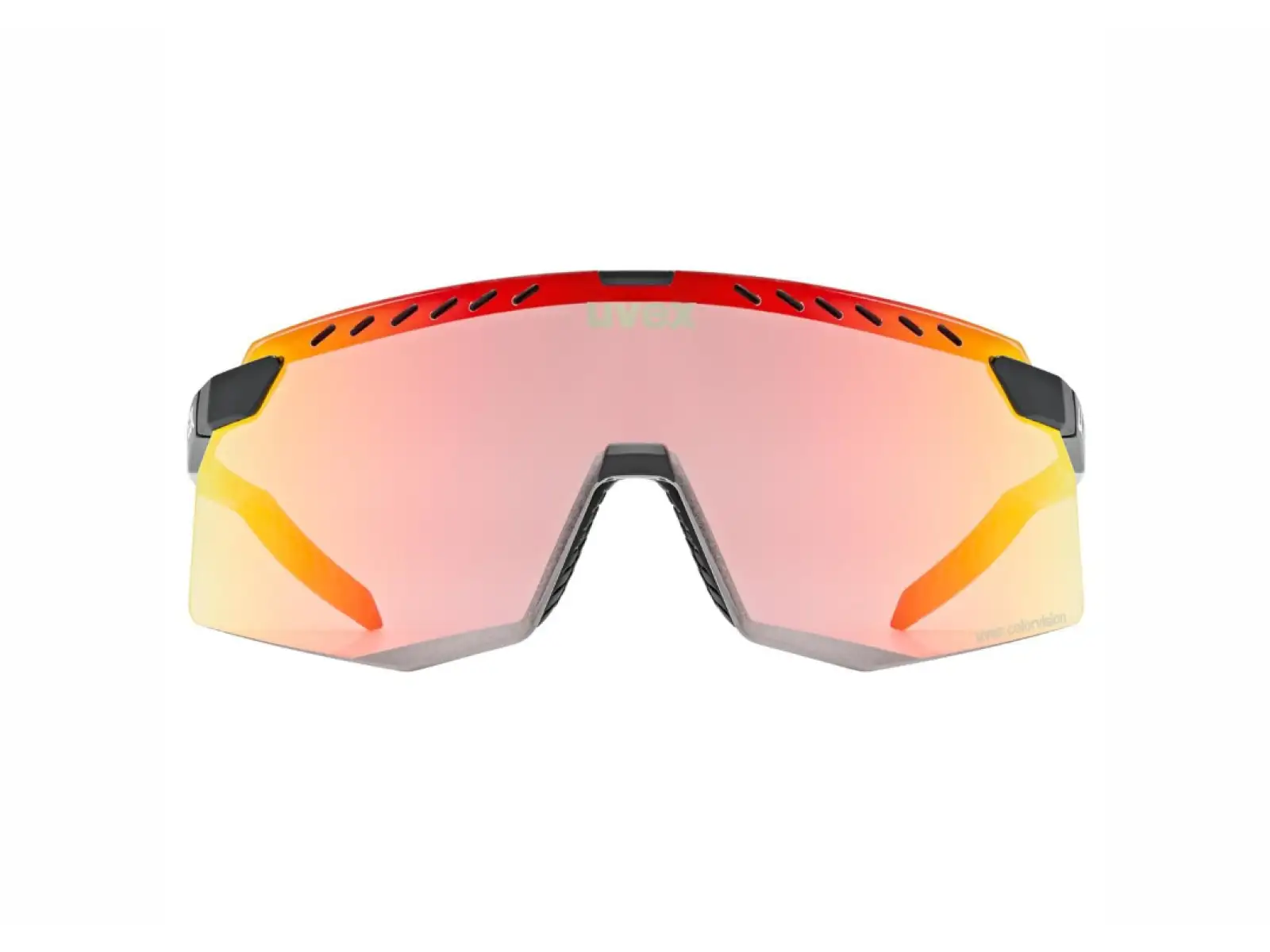 Uvex Pace Stage ColorVision brýle Black Matt/Mirror Red