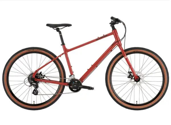 Kona 36e gravel kolo Dew Red
