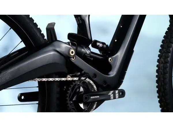 Ibis Oso GX T-Type celoodpružené elektrokolo Smokey Black