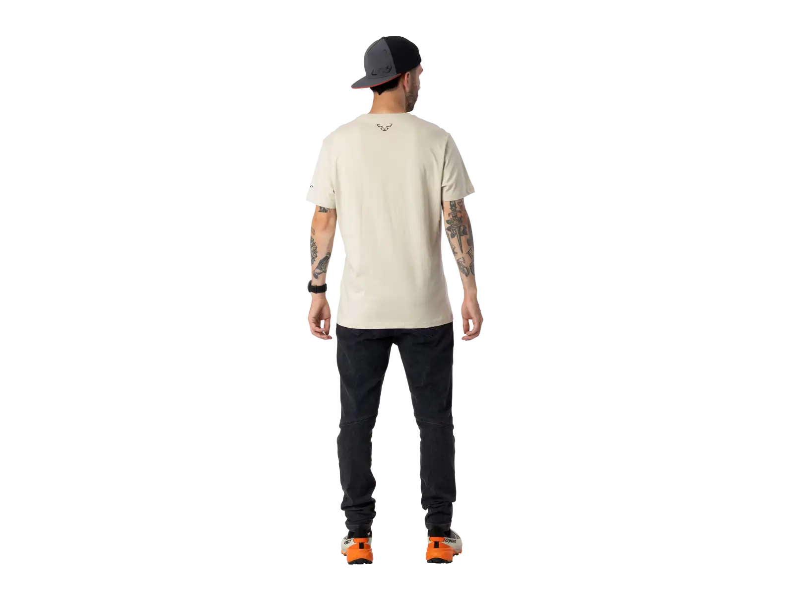 Dynafit Graphic Cotton pánské triko krátký rukáv Overcast/Runners