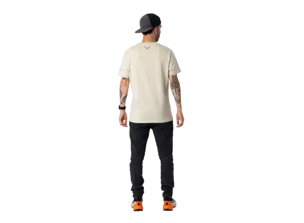 Dynafit Graphic Cotton pánské triko krátký rukáv Overcast/Runners