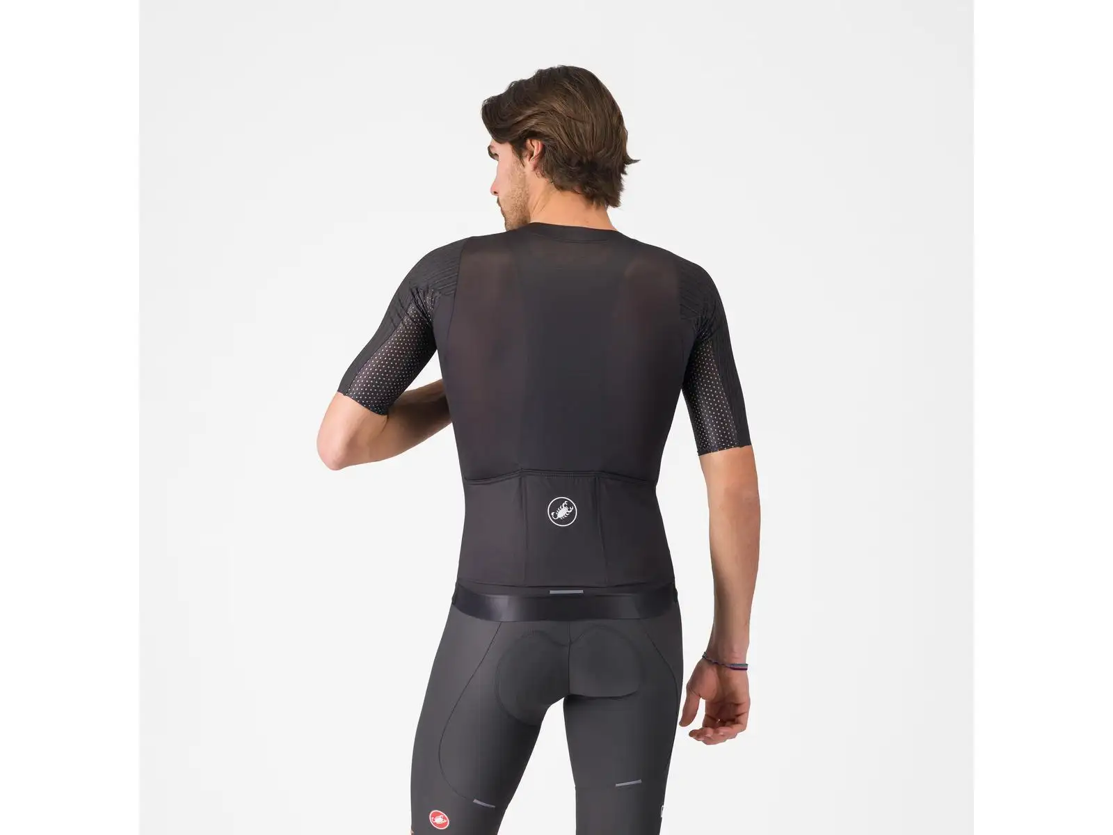 Castelli Giro Vintage Maglia Nera 34 pánský dres krátký rukáv Nero