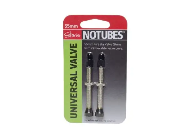 No Tubes Universal Tubeless ventilky 55mm - pár