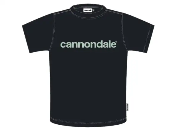 Cannondale Lifestyle pánské triko krátký rukáv Black/Cool Mint