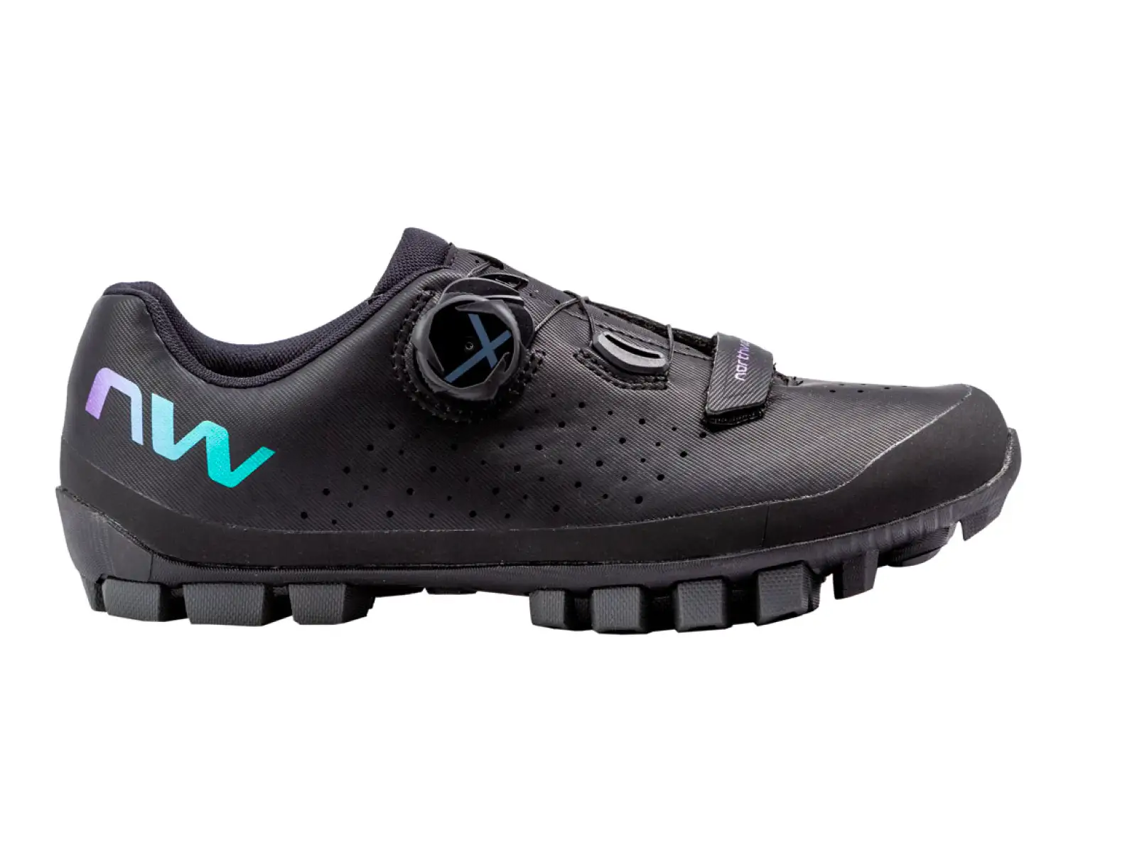 Northwave Hammer Plus Wmn dámské XC tretry Black/Iridescent