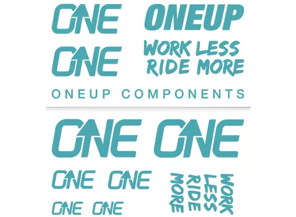 OneUp Decal Kit samolepky na řídítka