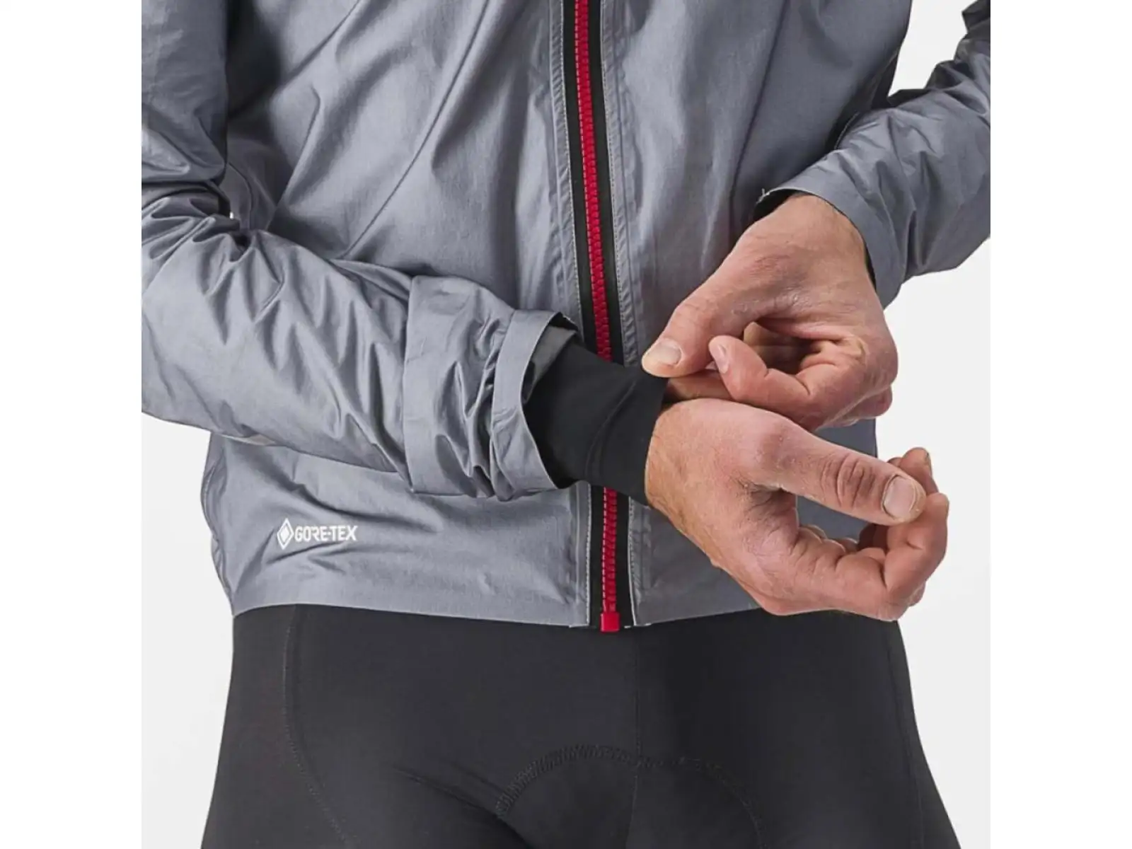 Castelli Tempesta Lite pánská bunda Šedá