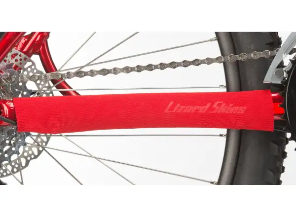 Lizard Skins Neoprene Chainstay Protector Small ochrana rámu červená