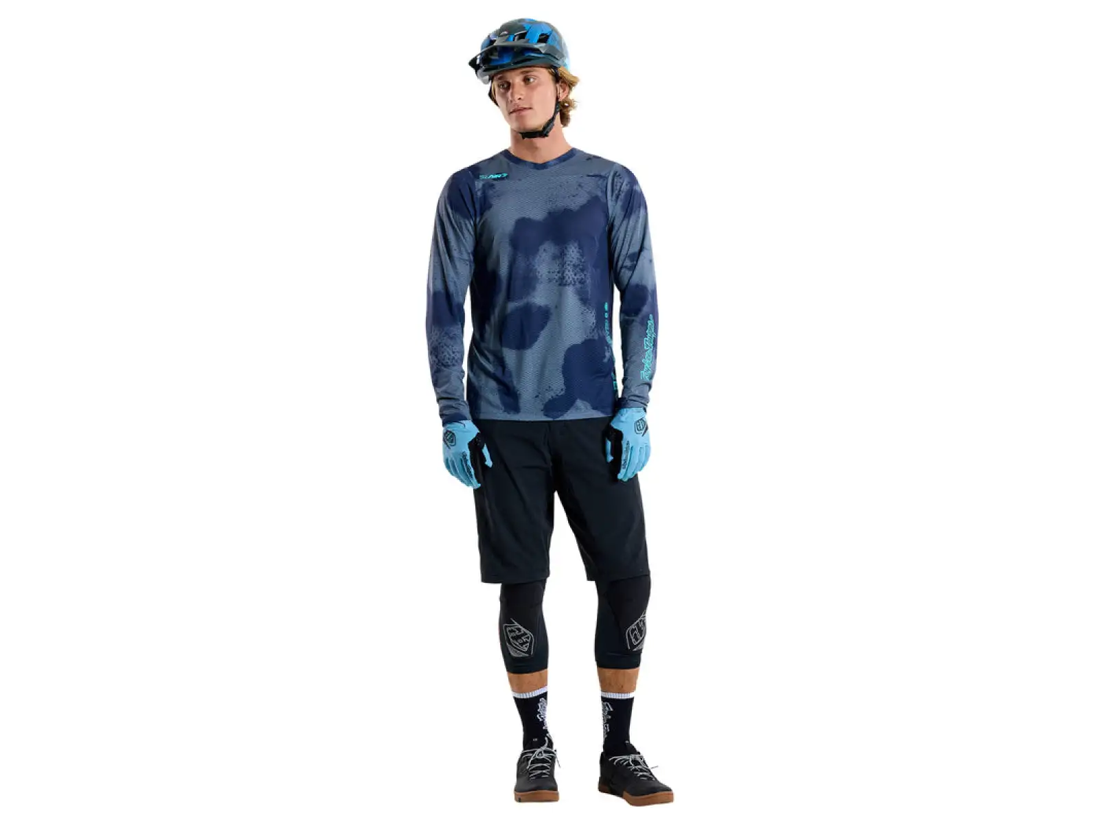 Troy Lee Designs Skyline Air pánský dres dlouhý rukáv Flared Steel