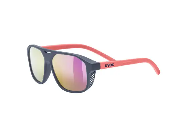 Uvex dětské sportovní brýle Cosmic Blue - Red Matt/Mir. Purple