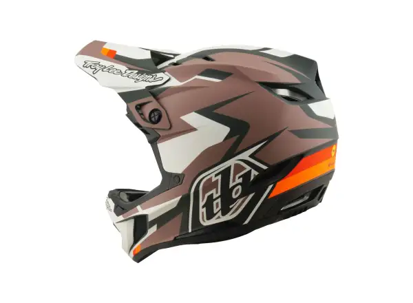 Troy Lee Designs D4 Polyacrylite MIPS přilba Roamer Clay