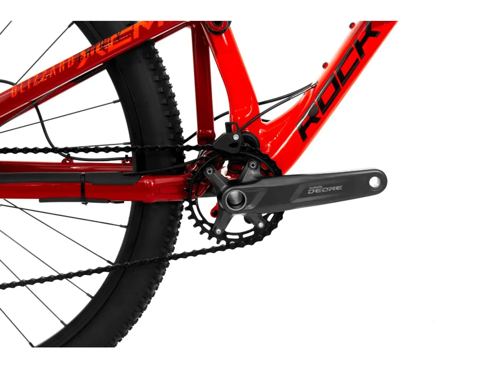 Rock Machine Blizzard XCM 30-29 celoodpružené kolo Red/Black VZOREK