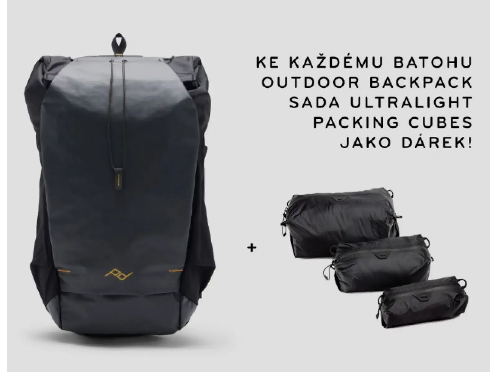 Peak Design Outdoor Backpack 45L batoh Black
