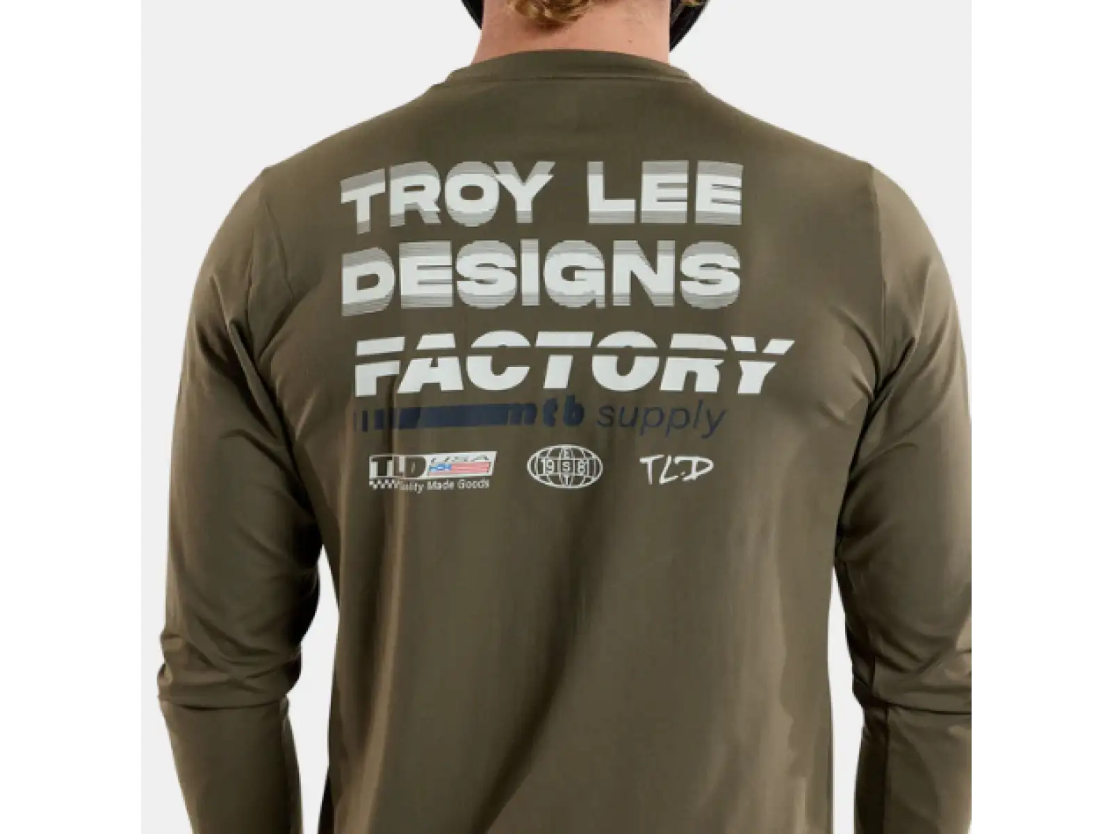 Troy Lee Designs Ruckus Ride Tee Factory pánský dres dlouhý rukáv Caper