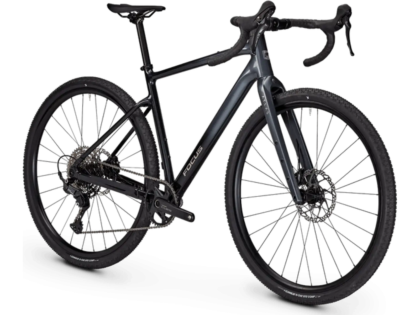Focus Atlas 6.7 gravel kolo Steelgrey/Diamondblack