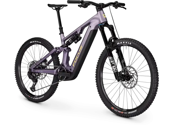 Focus SAM 8 800Wh celoodpružené elektrokolo Lilac matt / Darklilac matt