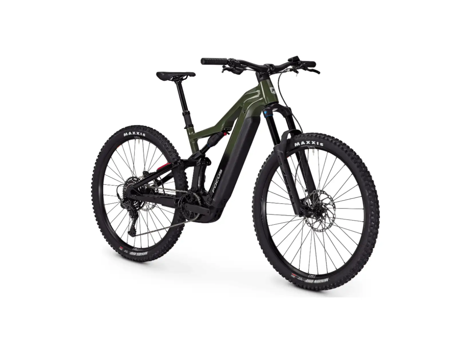 Focus Thron2 6.7 horské elektrokolo 800 Wh Urbangreen / Magicblack