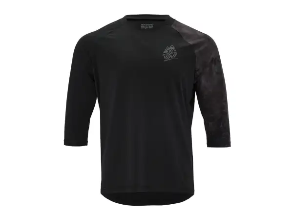 Silvini Brunello pánský dres 3/4 rukáv Black/Charcoal