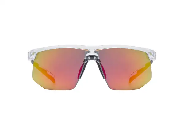 Uvex Aerios sportovní brýle Black Clear/Mir. Red