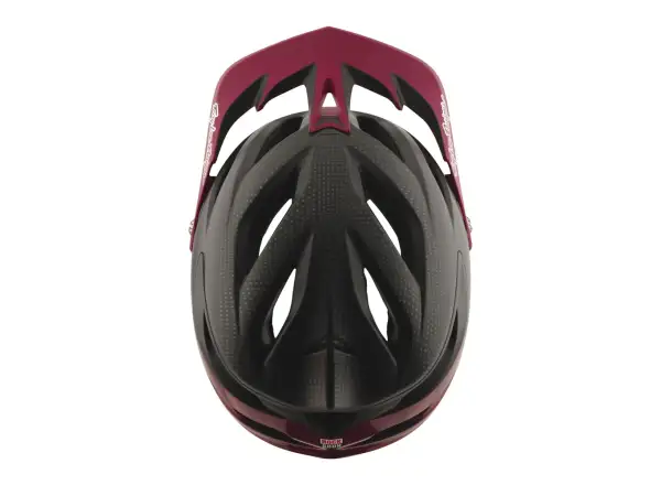 Troy Lee Designs x SRAM A3 přilba Radioscape Black/Berry