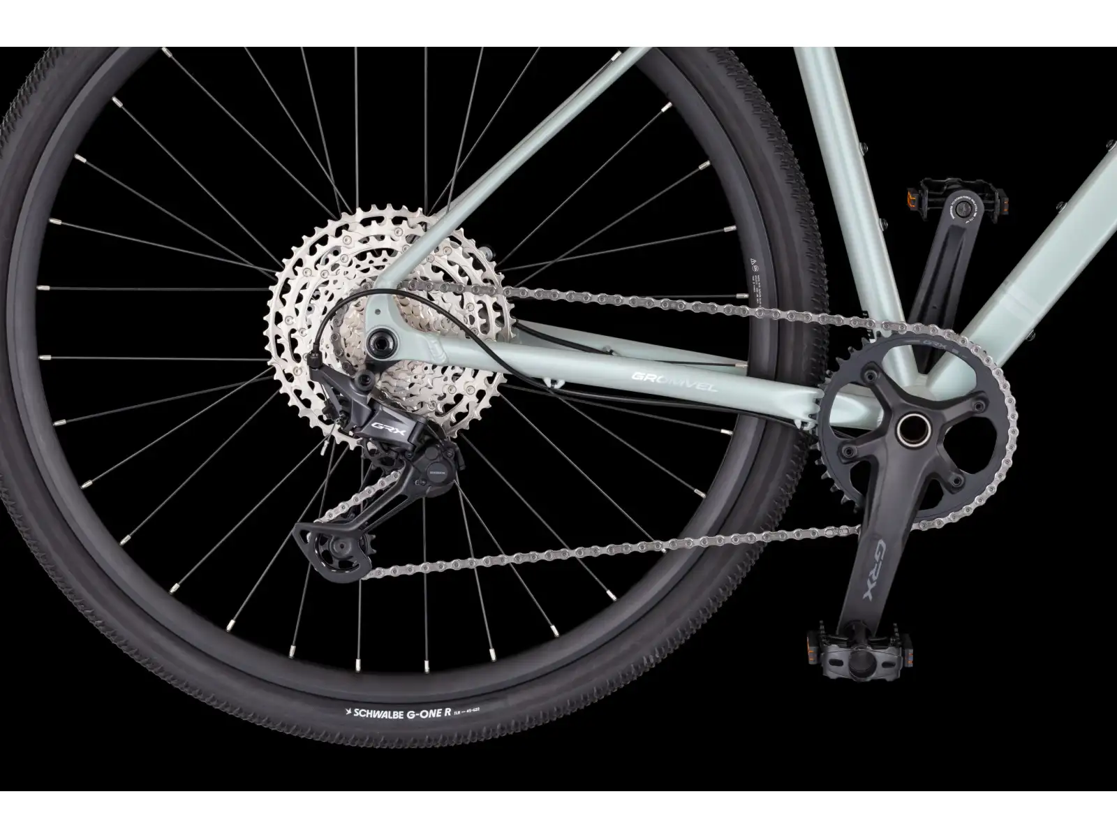 4Ever Gromvel Elite gravel kolo Ghost pearl
