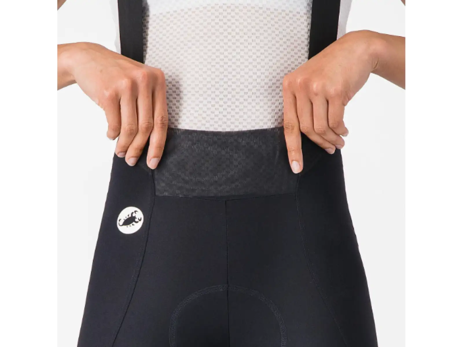 Castelli Espresso 2 W dámské kraťasy s vložkou a laclem Black