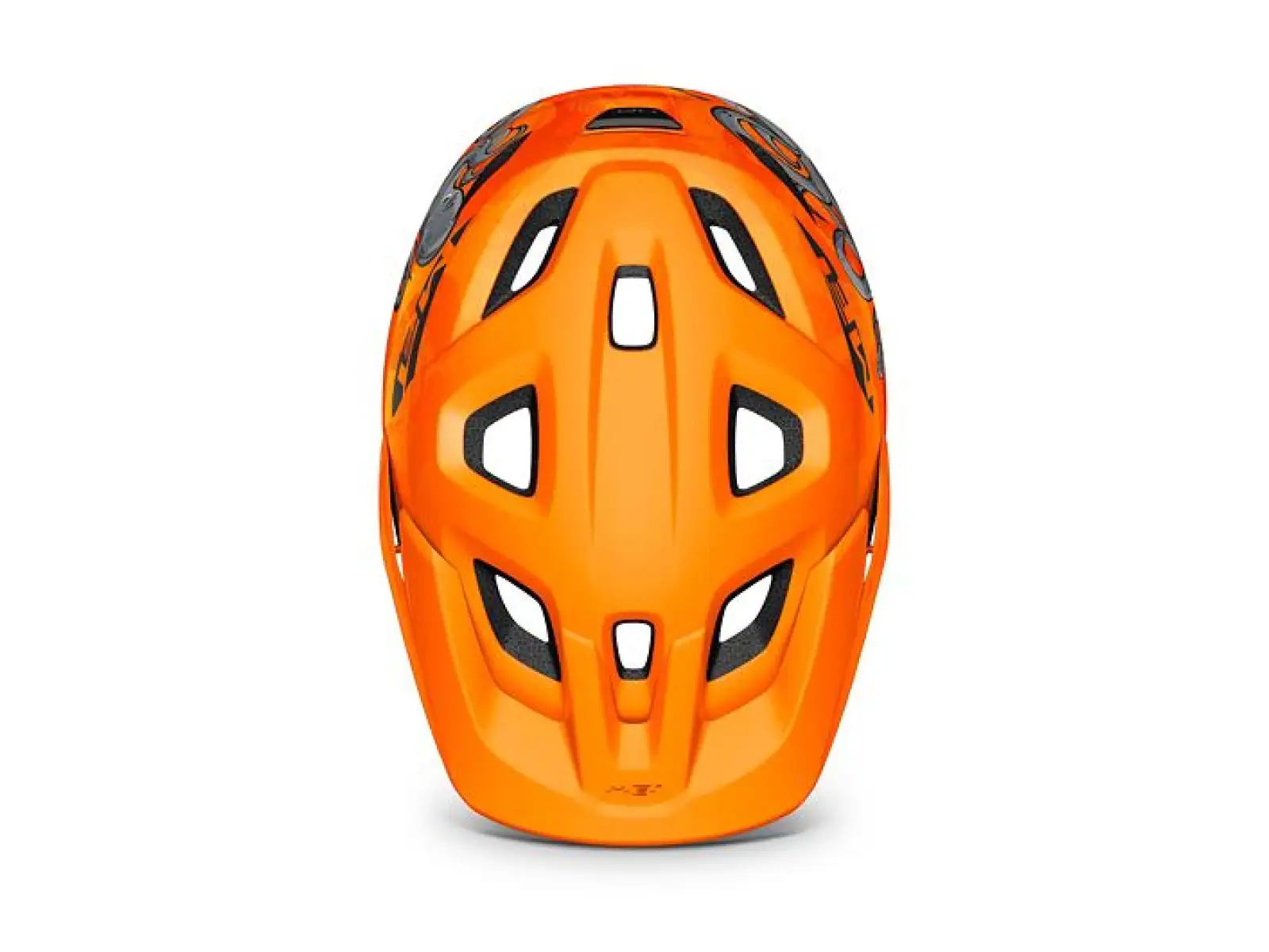 MET Eldar junior přilba octopus/oranžová vel. Uni (52-57 cm)