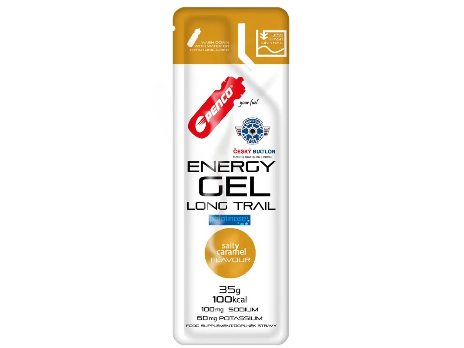 Penco Energetický gel Long Trail 35g Slaný karamel