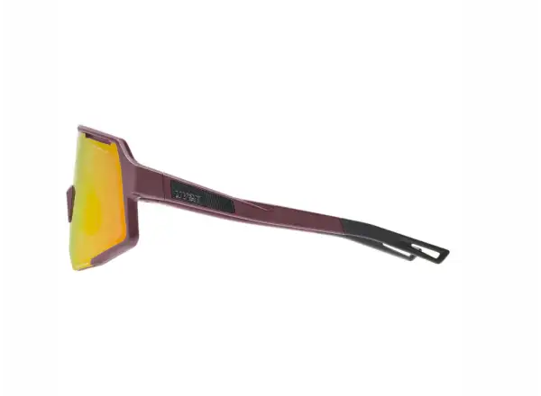 Uvex Sequenze CV cyklistické brýle Burgundy matt/Mirror Red