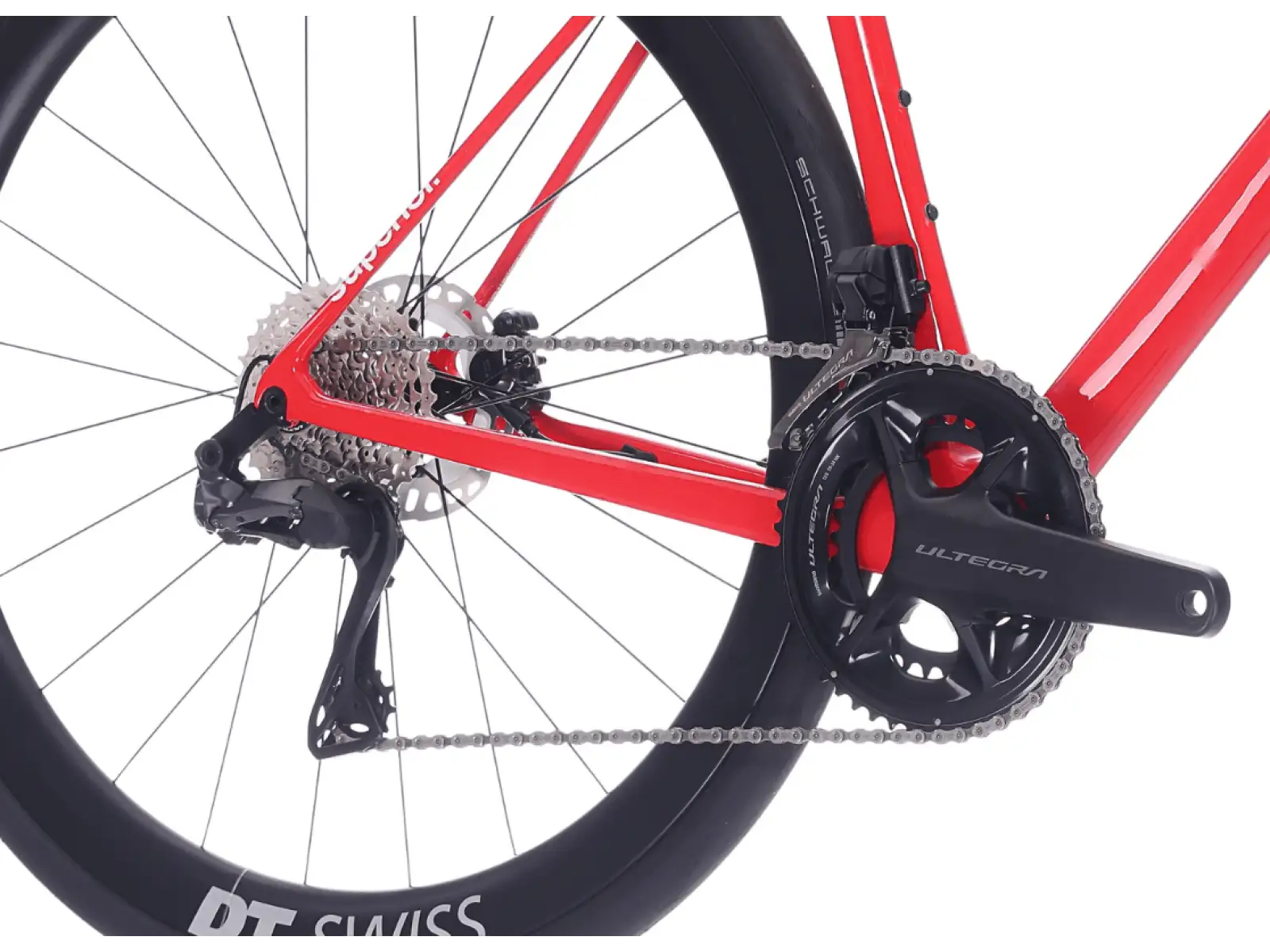 Superior RR 9.8 kolo silniční kolo Gloss Red / White