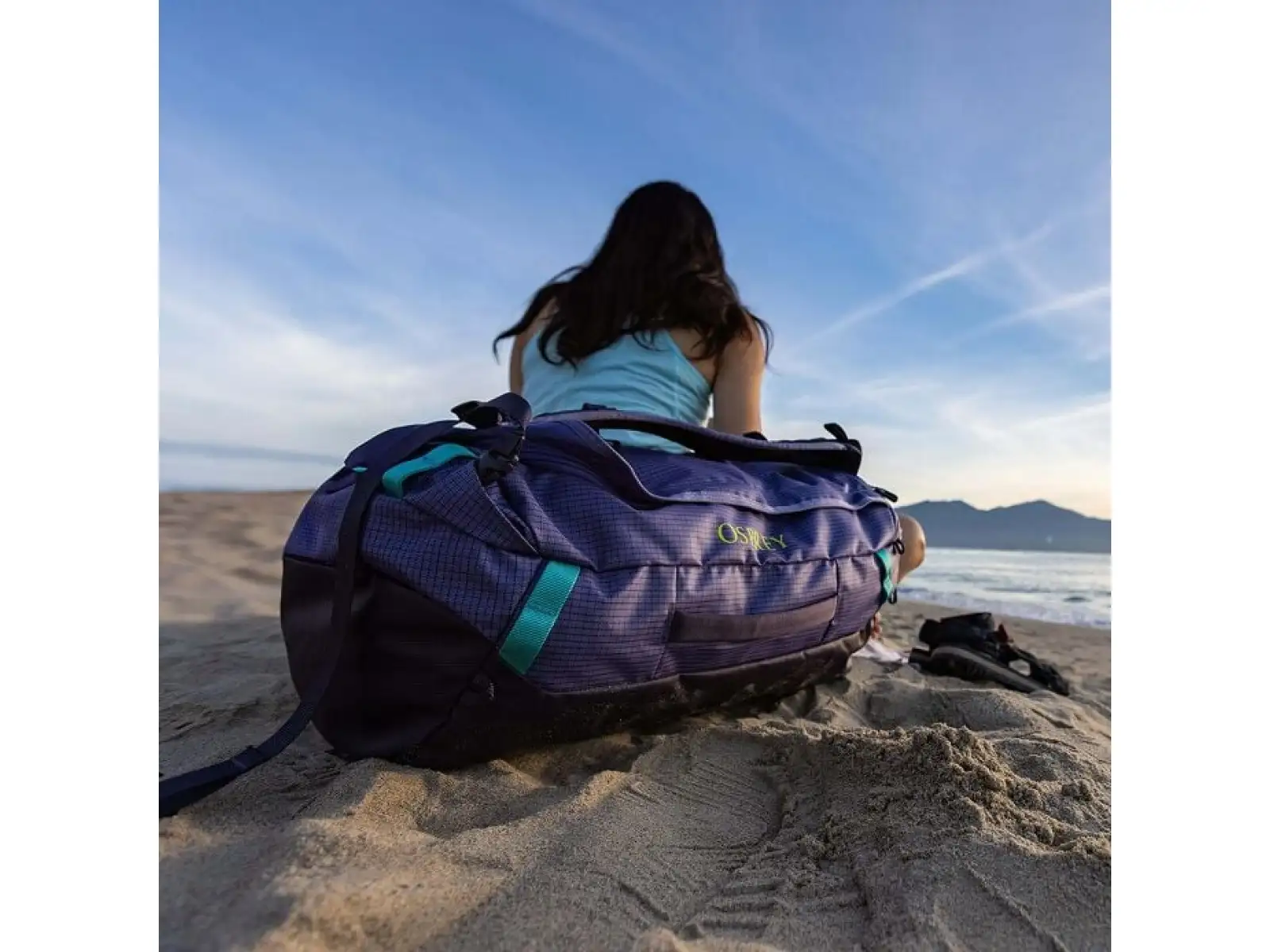 Osprey Transporter Duffel 40 cestovní taška Pine Leaf