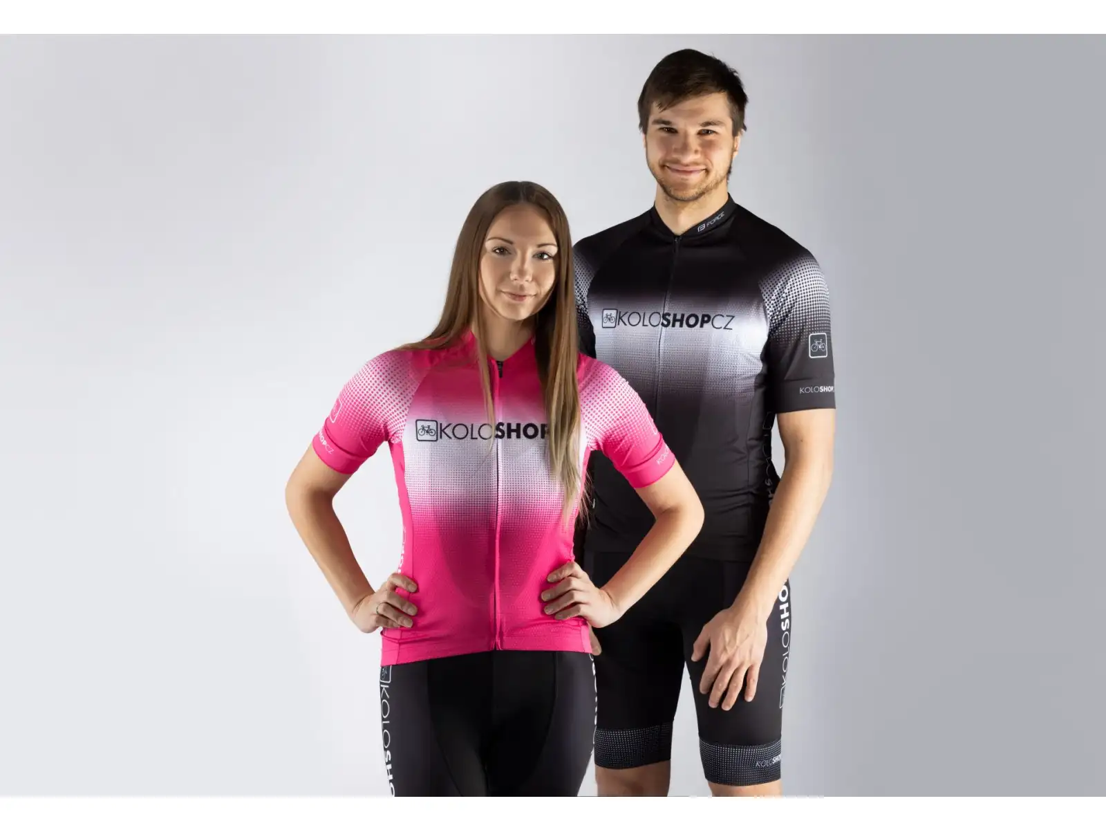 Koloshop Force pánský dres krátký rukáv černá